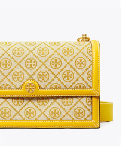 Tory Burch T Monogram Jacquard Shoulder Bag