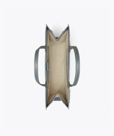 Tory Burch Ella Canvas Quadrant Tote Bag