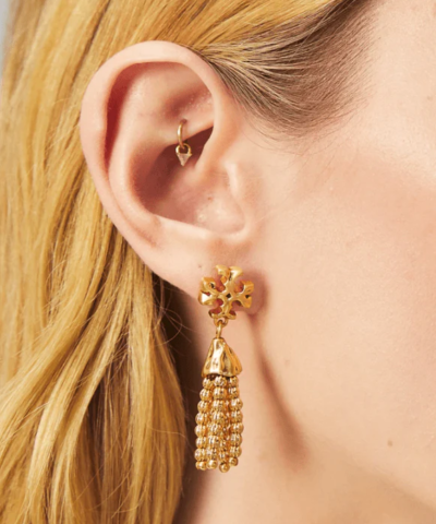 Tory Burch Roxanne Small Tassel Earring
