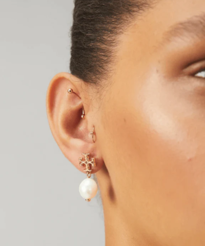 Tory Burch Kira Pearl Drop Earring