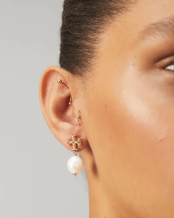 Tory Burch Kira Pearl Drop Earring