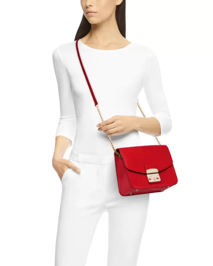 Furla Metropolis Crossbody S Ruby