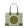 Tory Burch Ella Gingham Mini Tote Bag