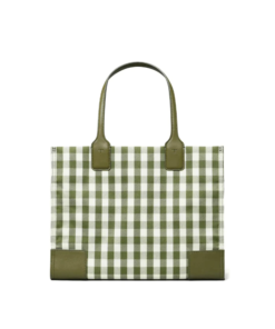 Tory Burch Ella Gingham Mini Tote Bag