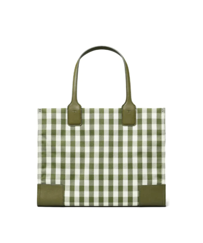 Tory Burch Ella Gingham Mini Tote Bag