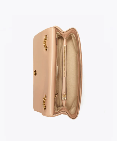 Tory Burch Kira Chevron Convertible Shoulder Bag, Devon Sand