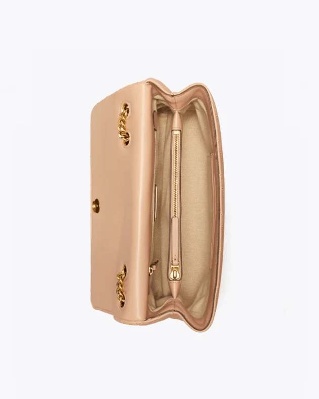 Tory Burch Kira Chevron Convertible Shoulder Bag, Devon Sand