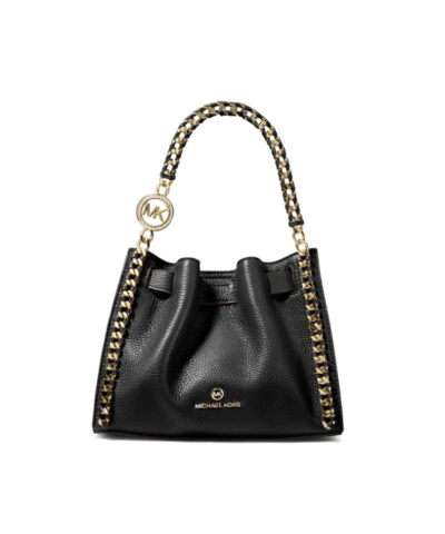 Michael Kors Small Mina Leather Chain Crossbody