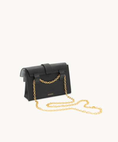 Senreve Aria Leather Belt Bag, Noir