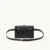 Senreve Aria Leather Belt Bag, Noir