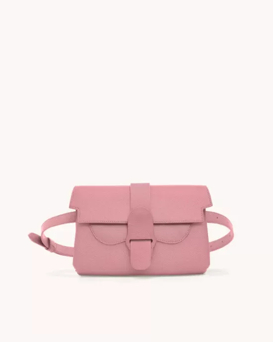 Senreve Aria Leather Belt Bag, Mauve