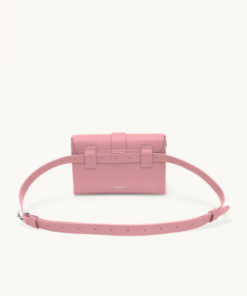 Senreve Aria Leather Belt Bag, Mauve