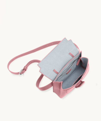 Senreve Aria Leather Belt Bag, Mauve