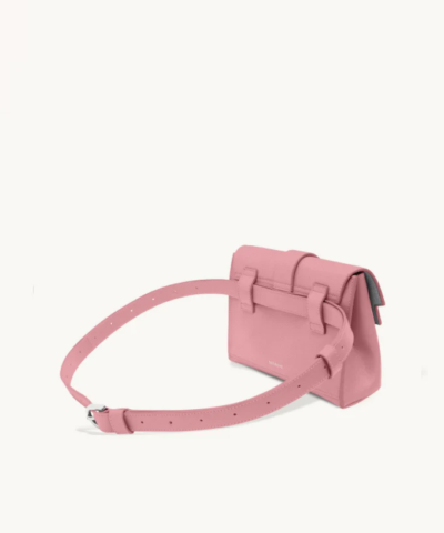 Senreve Aria Leather Belt Bag, Mauve