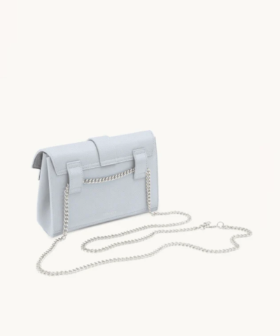 Senreve Aria Leather Belt Bag, Ice