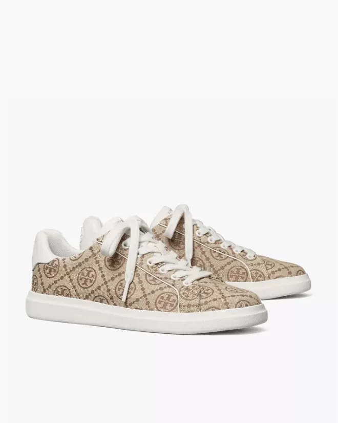 Tory Burch T Monogram Howell Court Sneaker