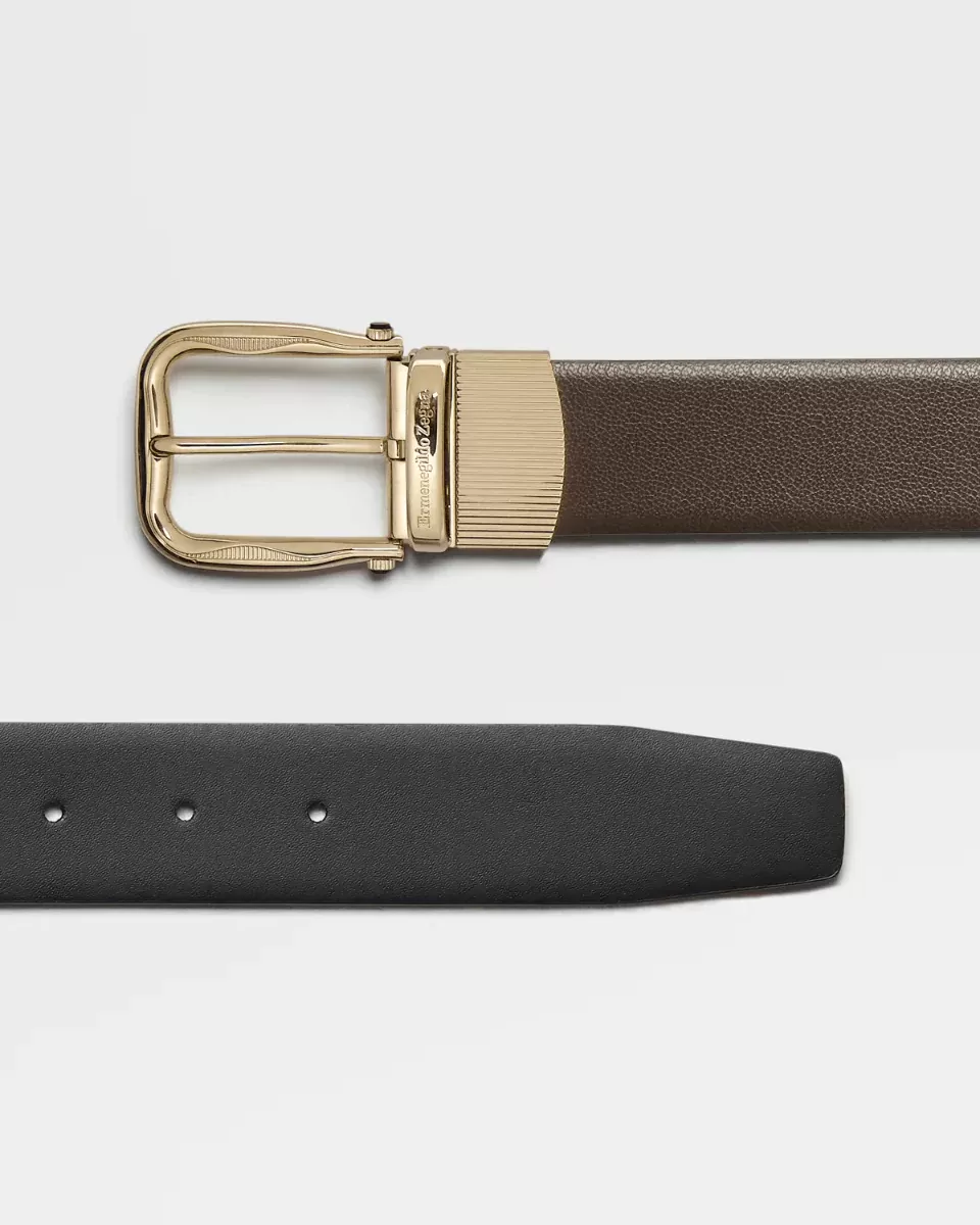 Ermenegildo Zegna Calfskin Belt