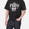 Evisu Seagull And Godhead Printed T-Shirt