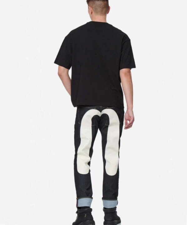 Evisu Seagull And Godhead Printed T-Shirt