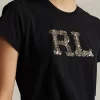 Polo Ralph Lauren Sequins Logo Short Sleeves-T-Shirt