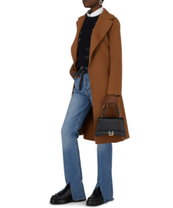 Max Mara MIA Embellished Logo Cashmere Sweater