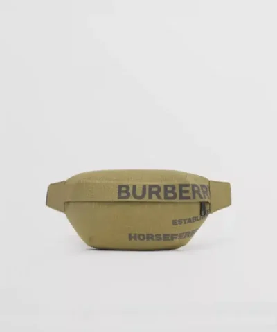 Burberry Horseferry Print Nylon Canvas Sonny Bum Bag