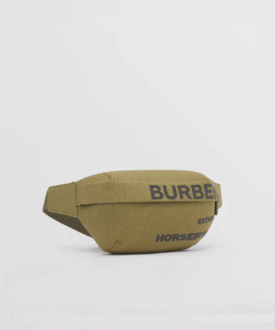 Burberry Horseferry Print Nylon Canvas Sonny Bum Bag