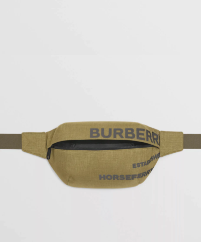 Burberry Horseferry Print Nylon Canvas Sonny Bum Bag