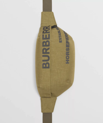 Burberry Horseferry Print Nylon Canvas Sonny Bum Bag