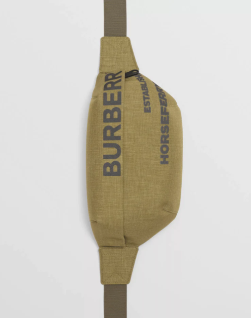 Burberry Horseferry Print Nylon Canvas Sonny Bum Bag