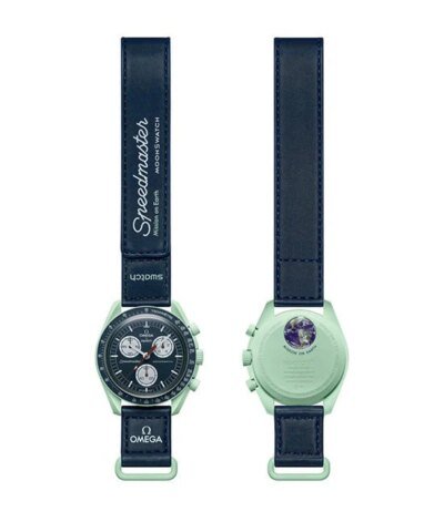 Swatch x Omega Bioceramic Moonswatch Mission to Earth SO33G100