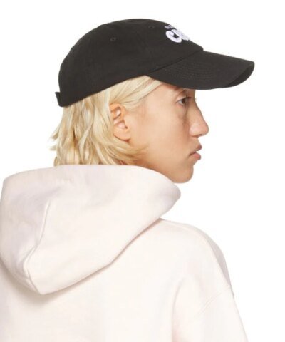 Balenciaga Women's Crew Embroidered Logo Cap