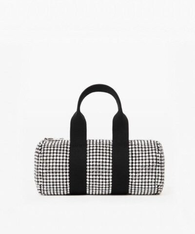 Alexander Wang Men's Heiress Rhinestone Pouch, White