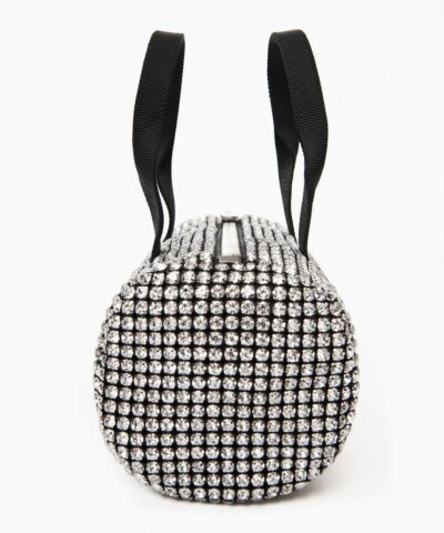 Alexander Wang Men's Heiress Rhinestone Pouch, White