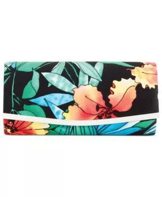 La Regale Tropicana Clutch Black Multi - Fashionbarn shop