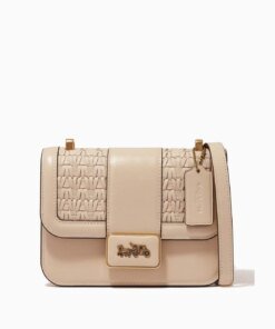 Coach Alie Shoulder Bag 18 With Weaving