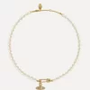 Vivienne Westwood Lucrece Pearl Gold Necklace