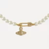 Vivienne Westwood Lucrece Pearl Gold Necklace
