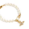 Vivienne Westwood Lucrece Pearl Gold Bracelet