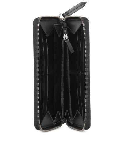 Gucci Tiger Print GG Supreme Zip Around Wallet