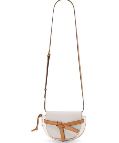 Loewe Mini Gate Dual Bag in Soft Calfskin