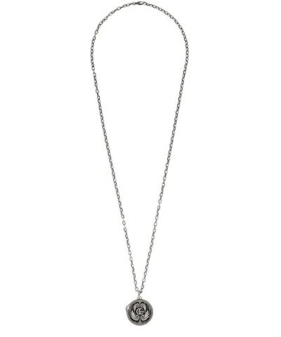 Gucci GG Marmont Sterling Silver Pendant Necklace