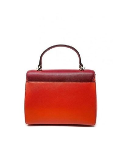 Michael Kors Mott Medium Leather Satchel Convertible Crossbody Bag