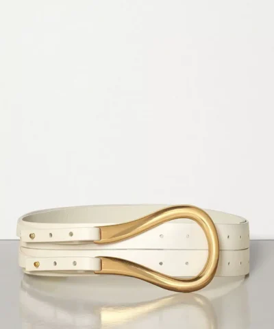 Bottega Veneta Women's Black Belt