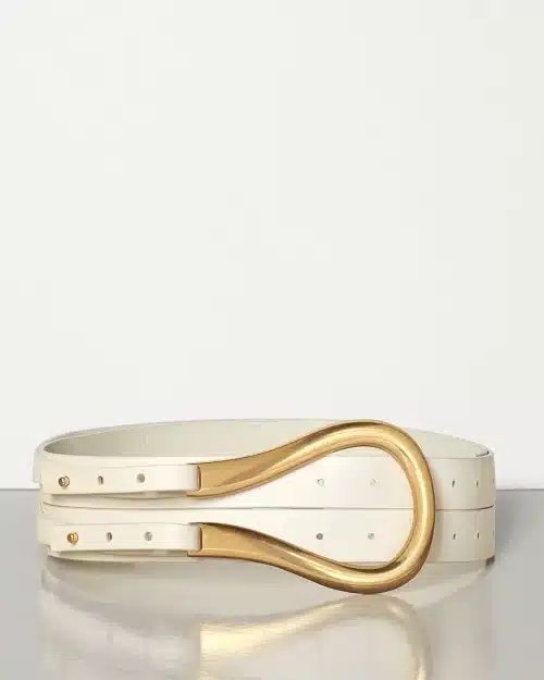 Bottega Veneta Women's Black Belt