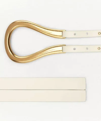 Bottega Veneta Women's Black Belt