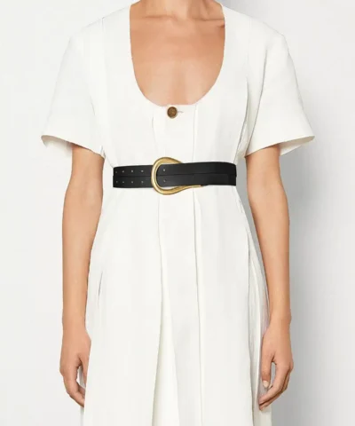 Bottega Veneta Women's Black Belt