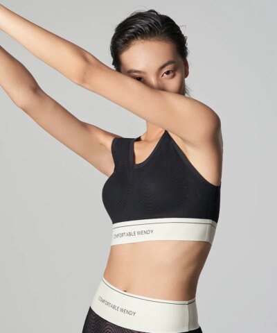 AIMER CHUANG Mingdong 2 Series U-Neck Unsupported Hidden Hole Cup Vest Bra