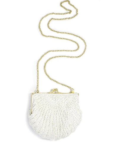 La Regale Shell Beaded Evening Clutch - Fashionbarn shop - 3