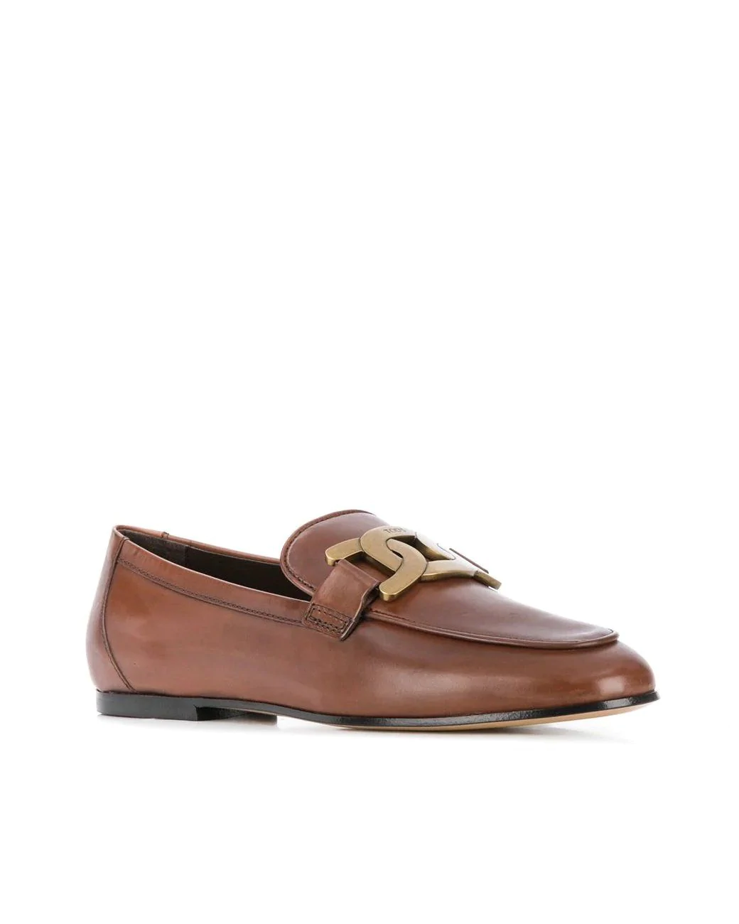 Tod's Almond-Toe Leather Loafers